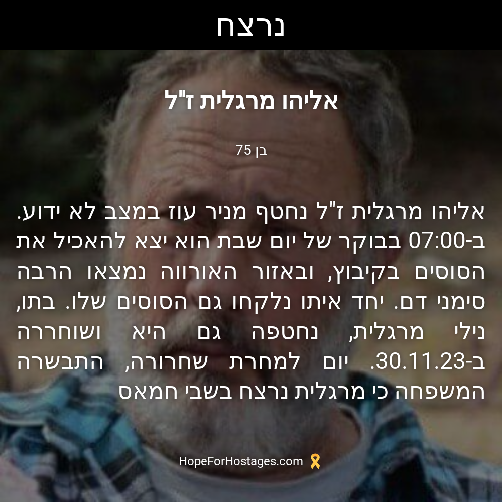 אליהו מרגלית ז