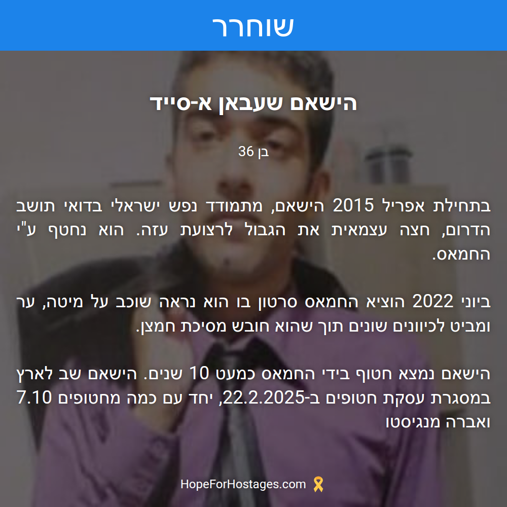 הישאם שעבאן א-סייד