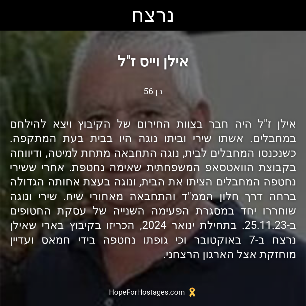 אילן וייס ז