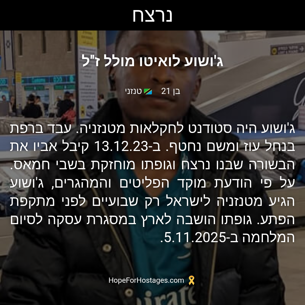 ג'ושוע לואיטו מולל ז