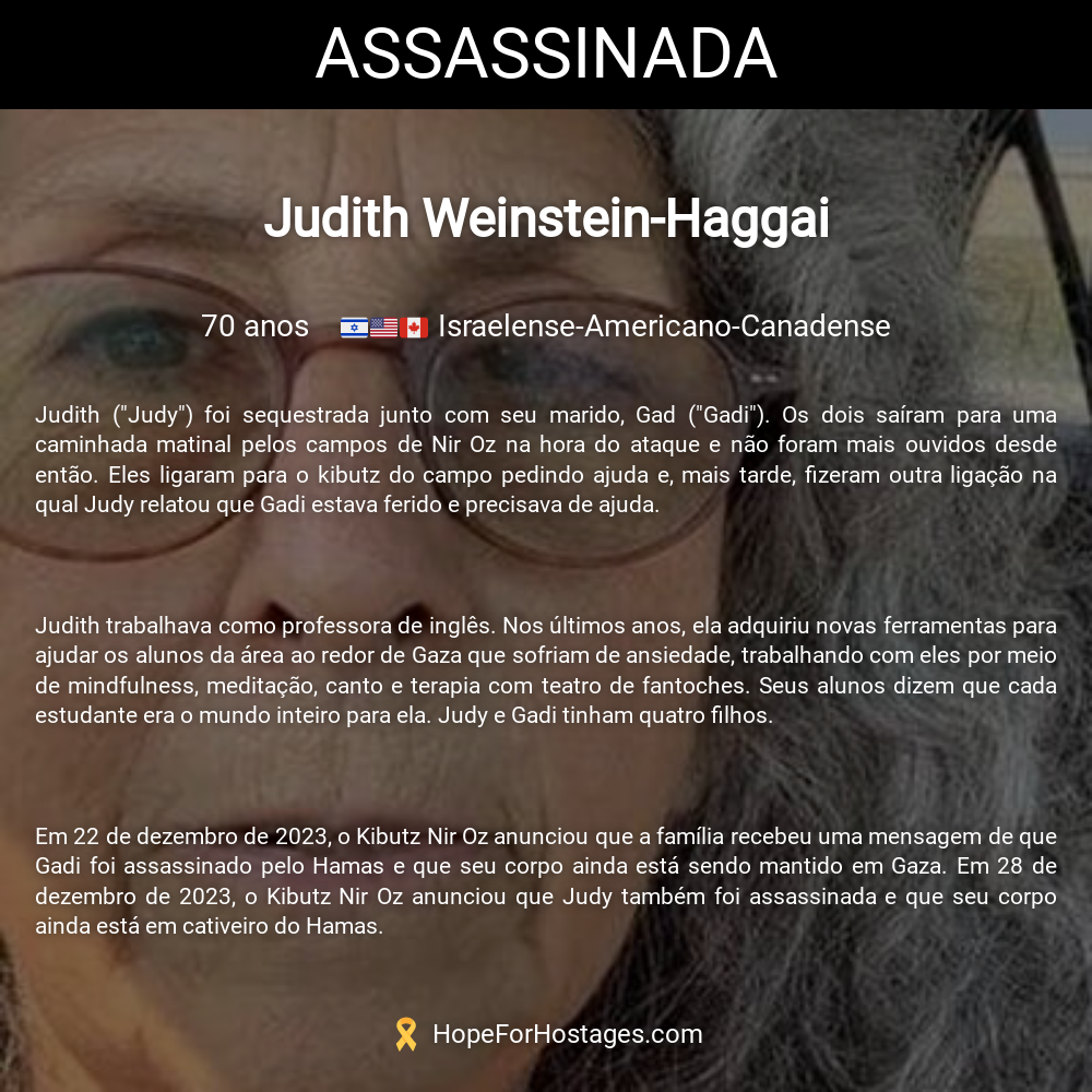 Judith Weinstein-Haggai