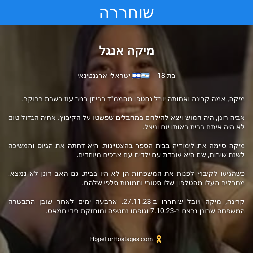 מיקה אנגל