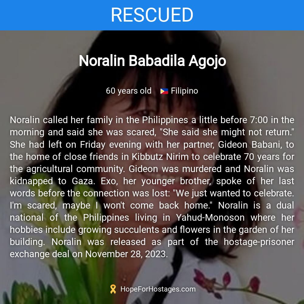 Noralin Babadila Agojo