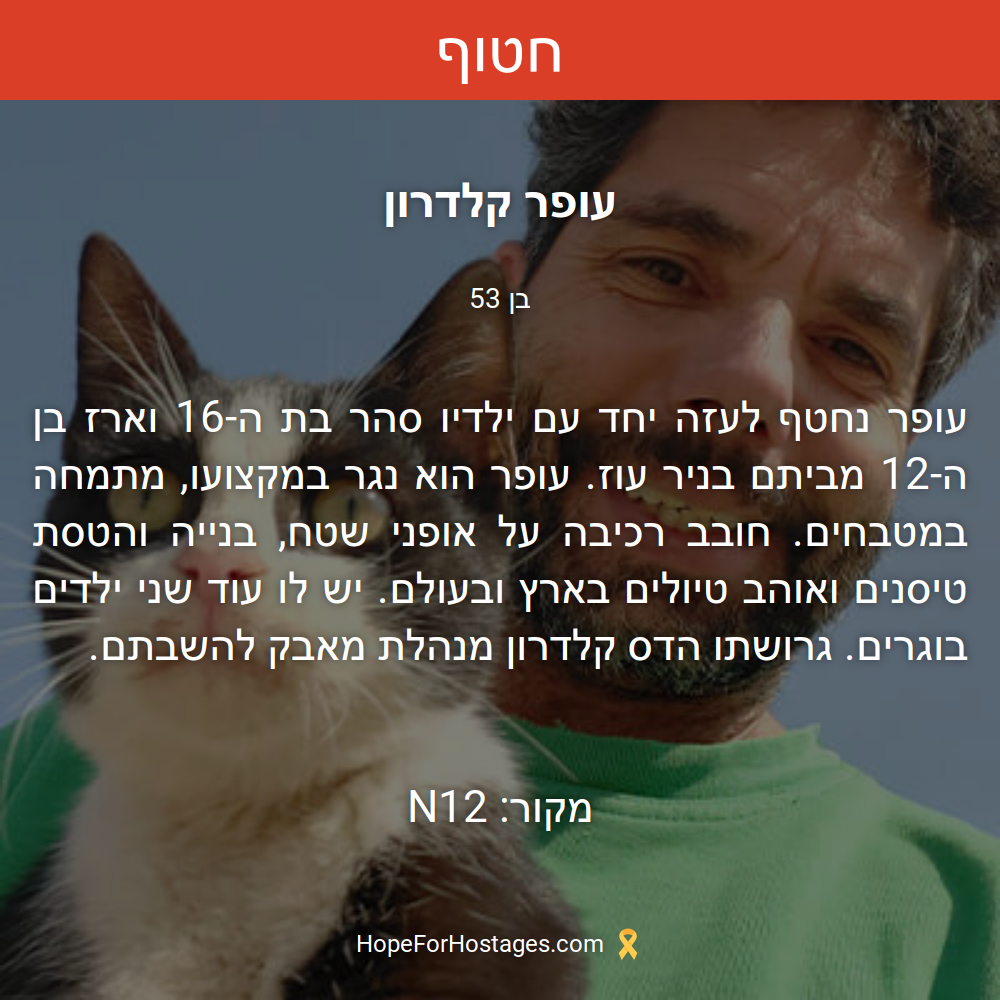 עופר קלדרון