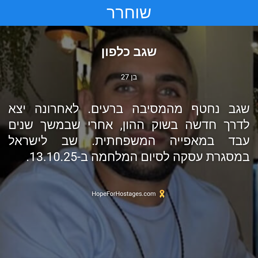 שגב כלפון