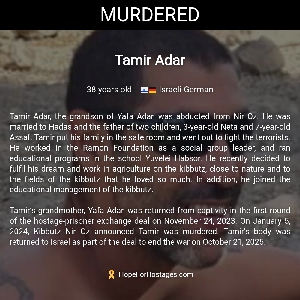 Tamir Adar
