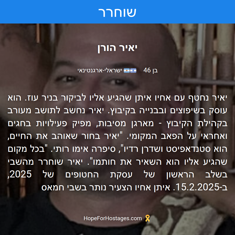 יאיר הורן