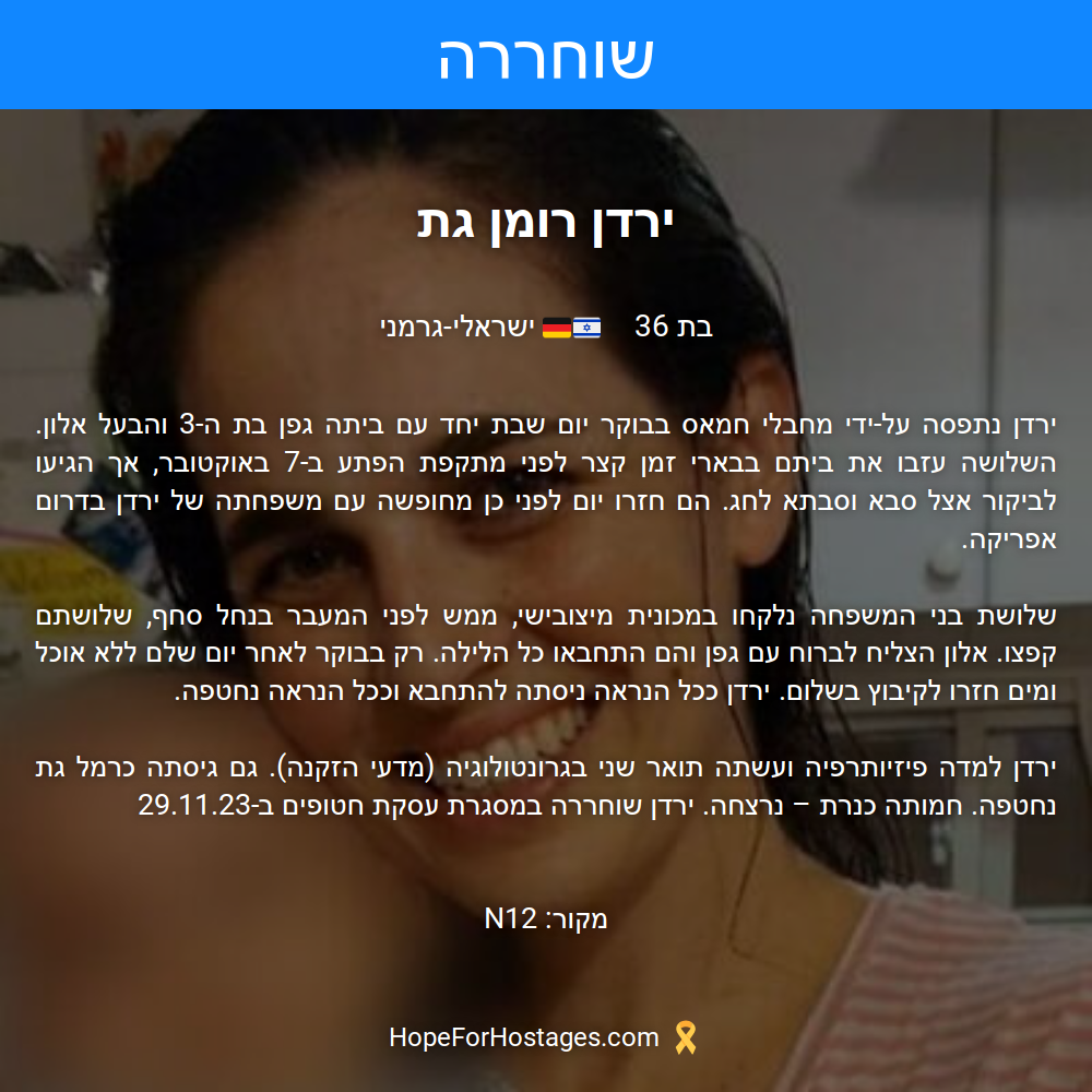 ירדן רומן גת