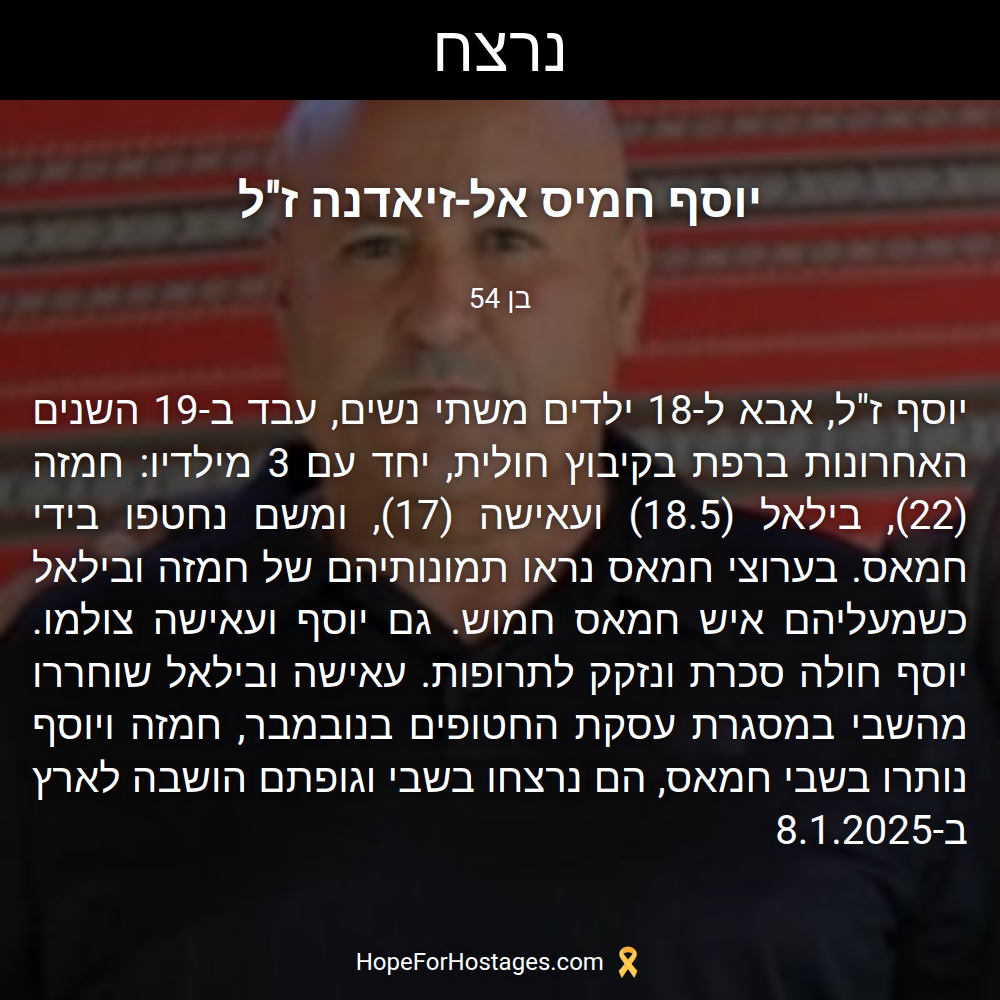 יוסף חמיס אל-זיאדנה ז